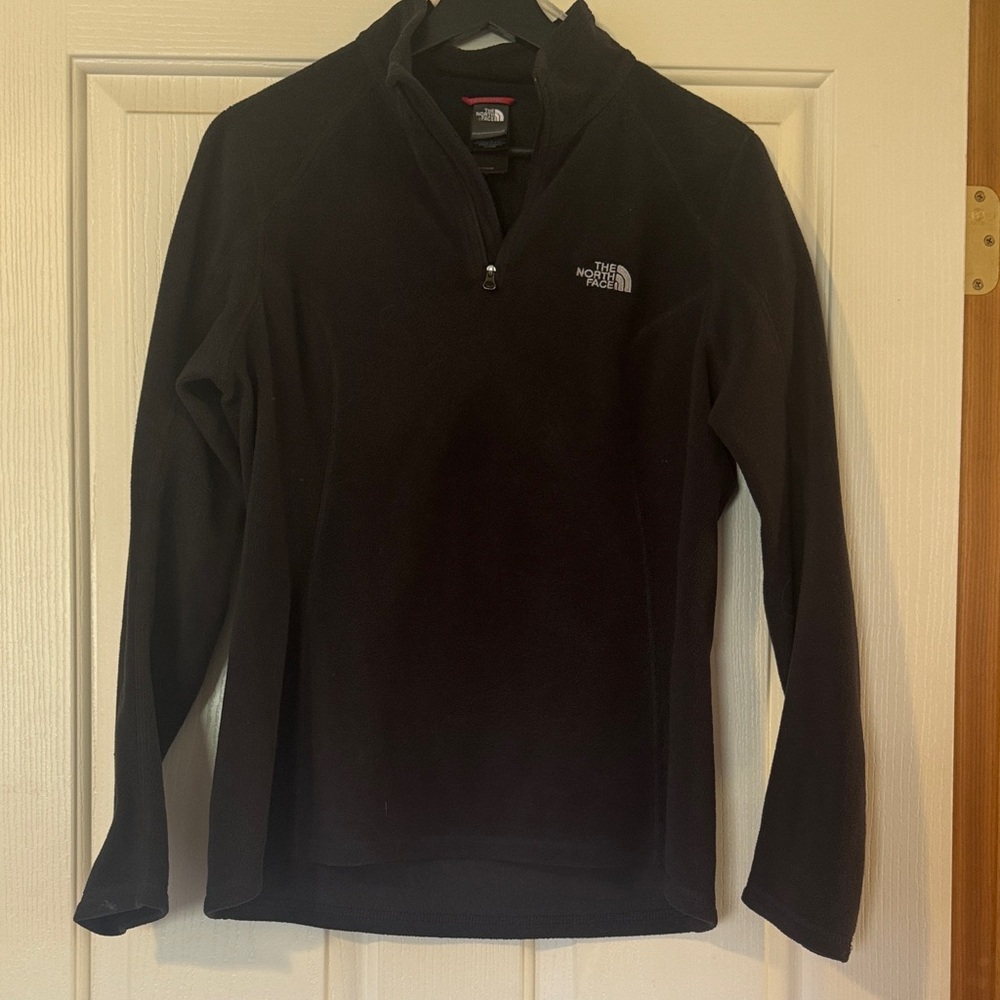 The North Face Black Half-Zip Fleece